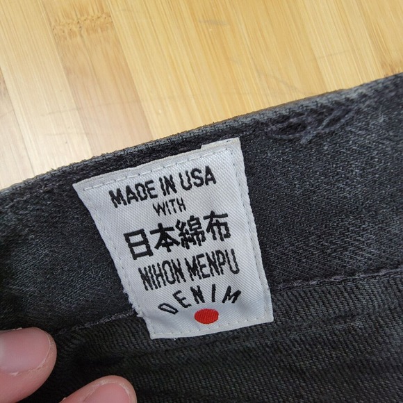 RGT Rogue Territory SK Skinny Signature Six Pocket Selvedge Jeans Size 29 Black - Picture 5 of 8